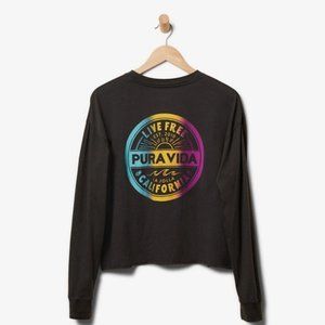 Pura Vida LIVE FREE LONG SLEEVE TEE
